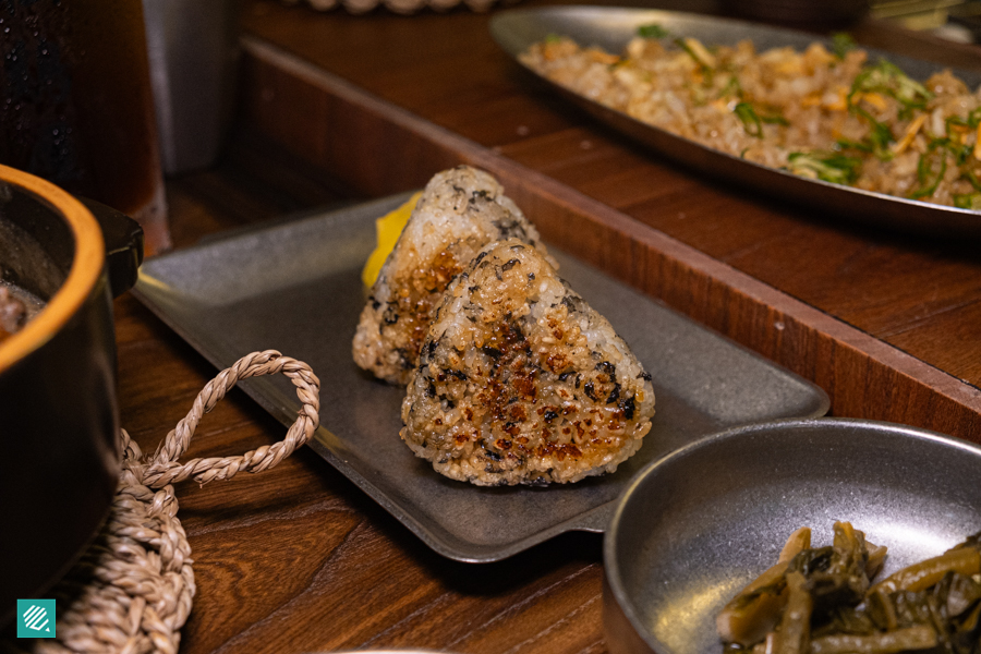 Grilled Rice Balls