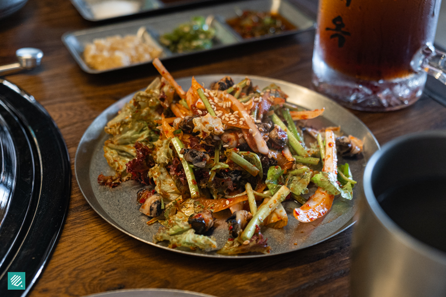 Minari Watersnail Salad
