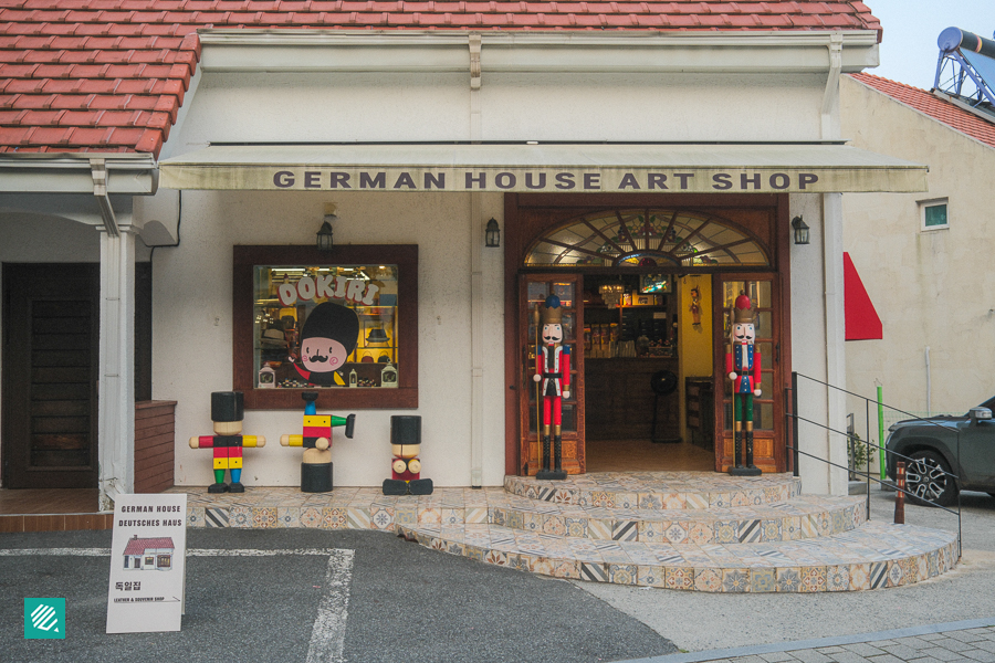 Shops in German Village Namhae