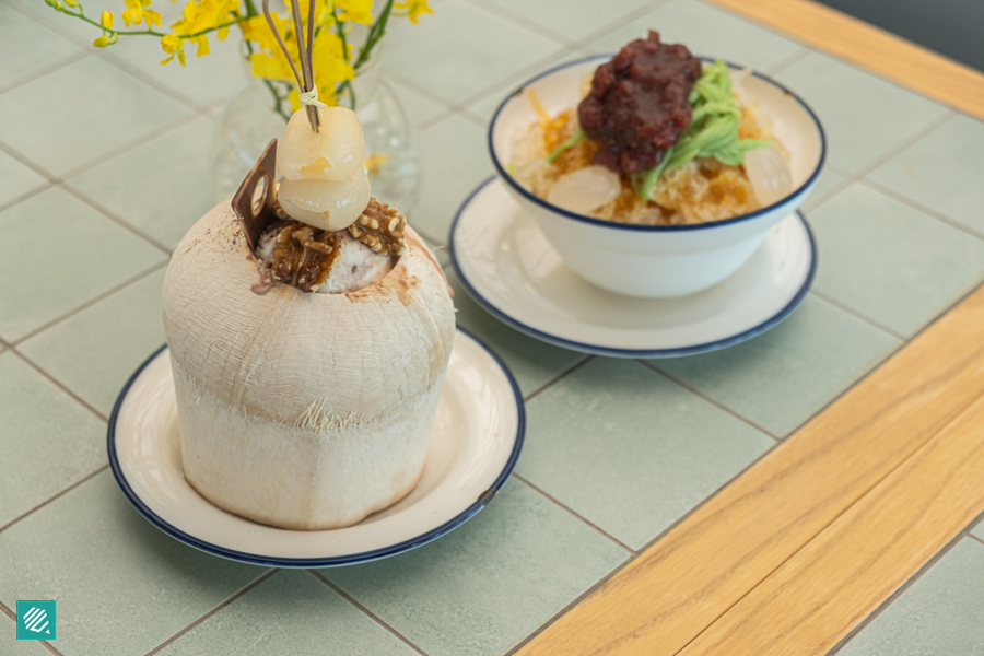 Signature Coconut Ice Cream and Chendol