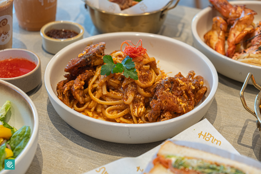 Thai Chilli Crab Linguine