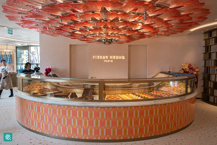 Pierre Herme Singapore display counter