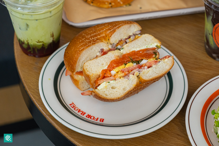 Smoked Salmon Bagel