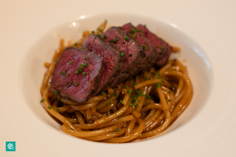 Black Pepper Wagyu Pasta