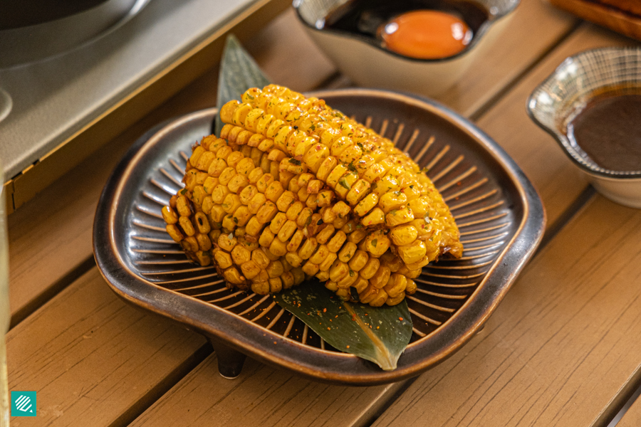 Corn Ribs Shoyu Butter Aonori