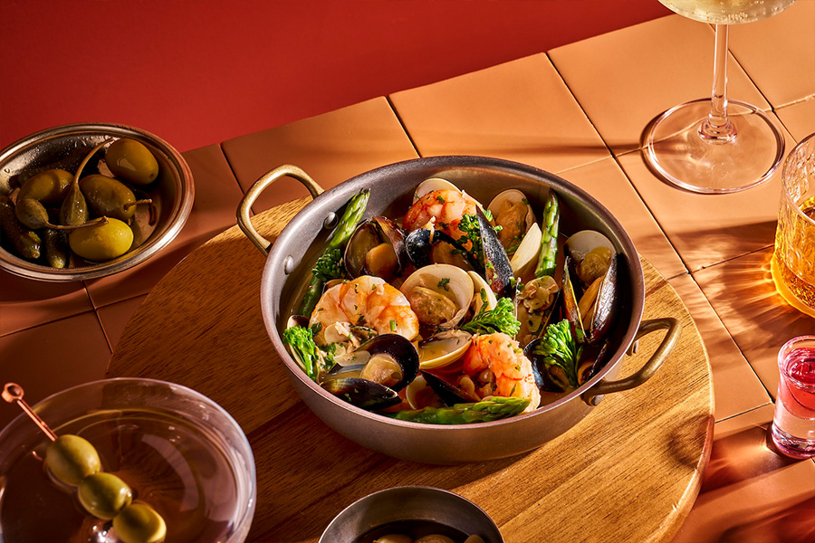 Leila Seafood Plate
