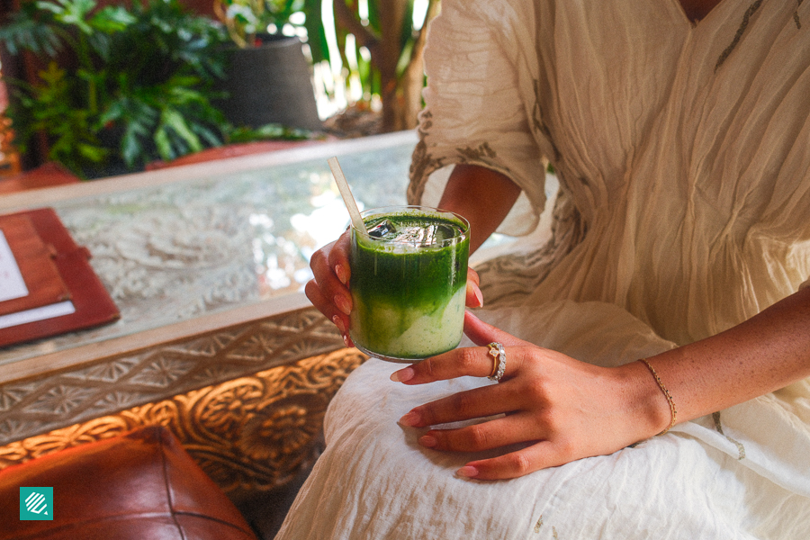 Matcha Latte from Kafe Utu