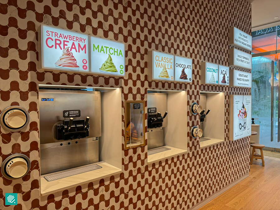 Australian frozen yogurt flavours