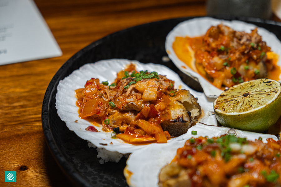  Scallops on Half Shell