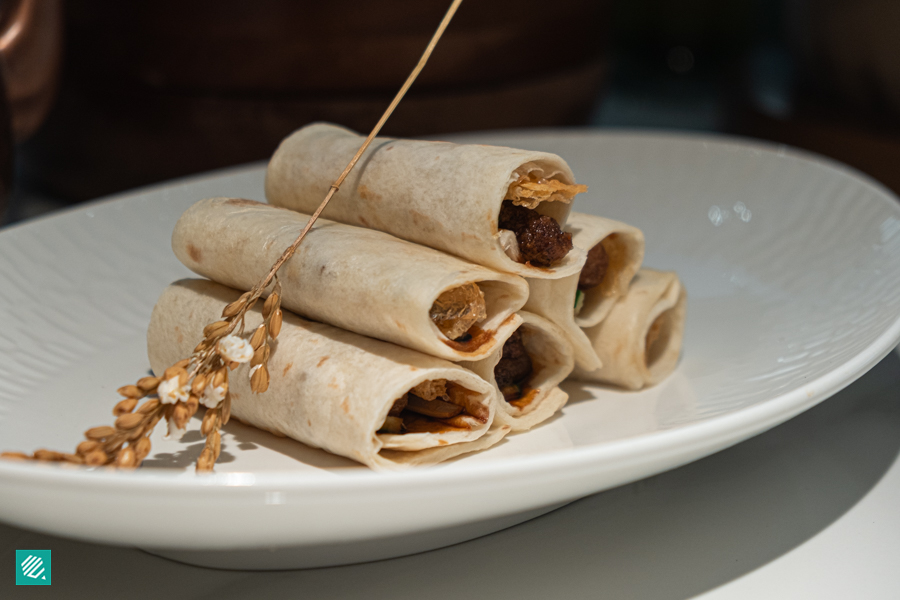 Minced Pork Pancake