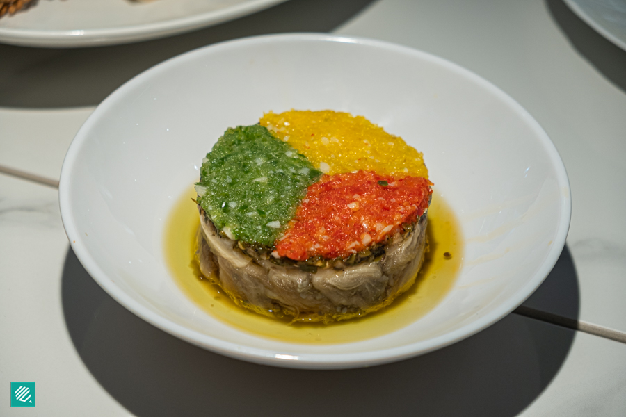 Hangzhou Eggplant with Sweet Peppers