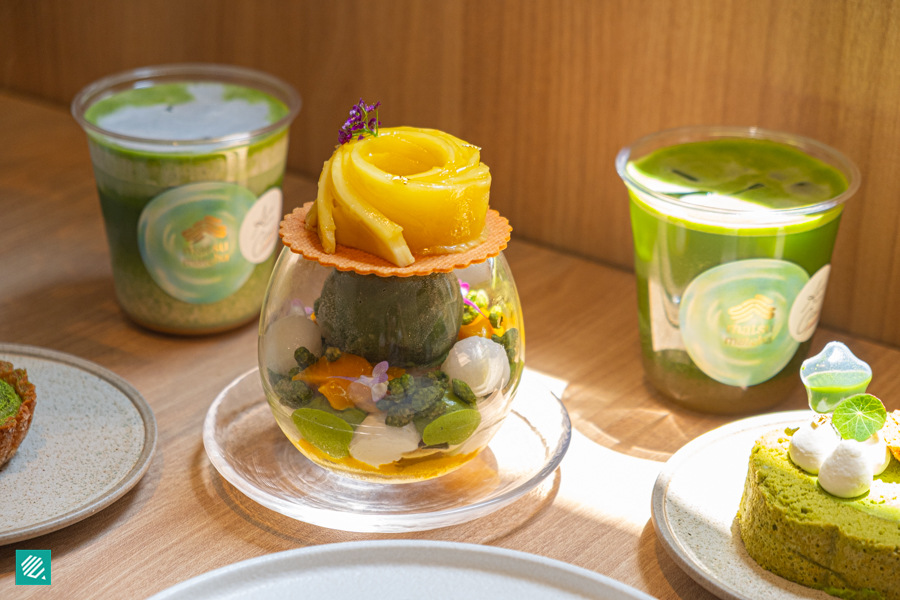 Laila, Matcha mango parfait