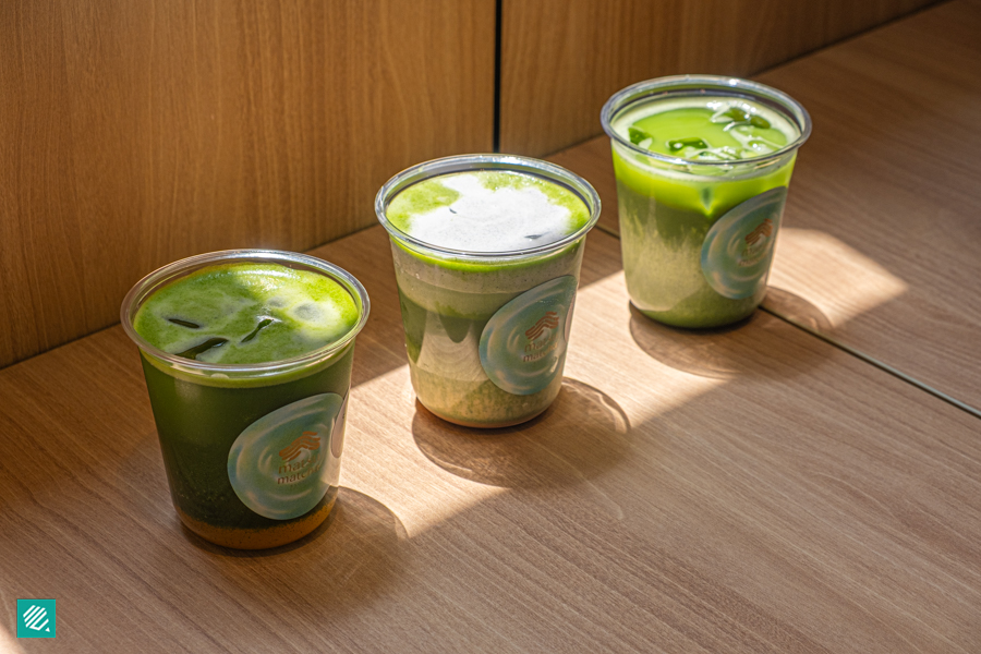 Matsu Matcha drinks in Singapore
