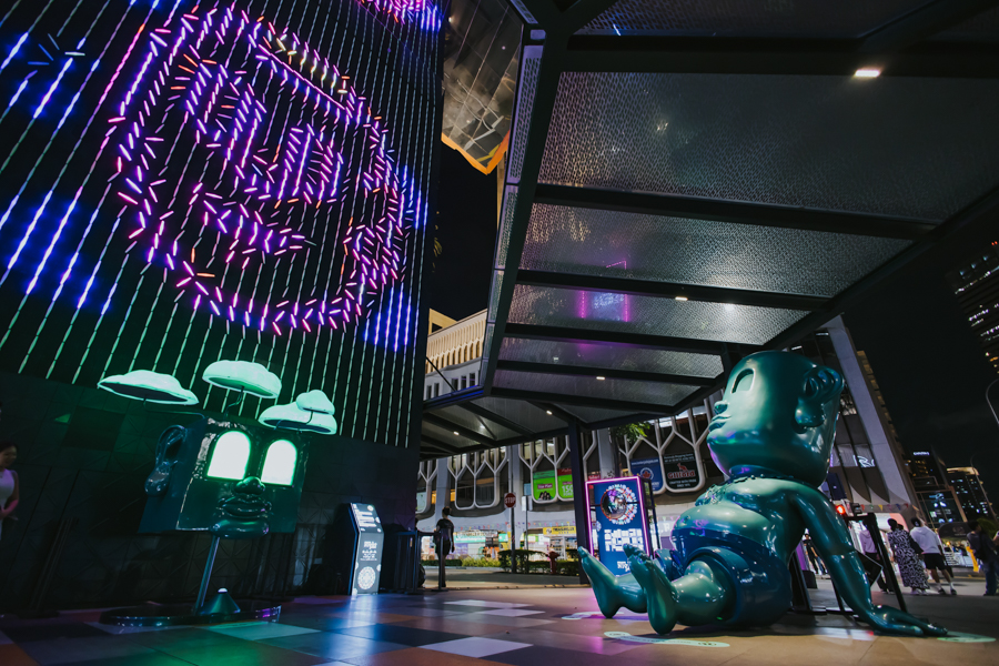 KU a Dreamer by Tung Monkey at Singapore Night Festival