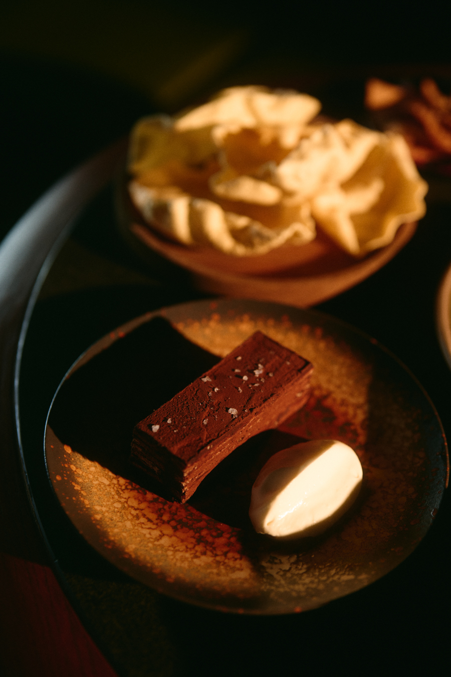 Valrhona Chocolate Biscuit Pudding