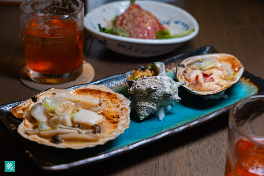 Grilled Seasonal Shellfish
