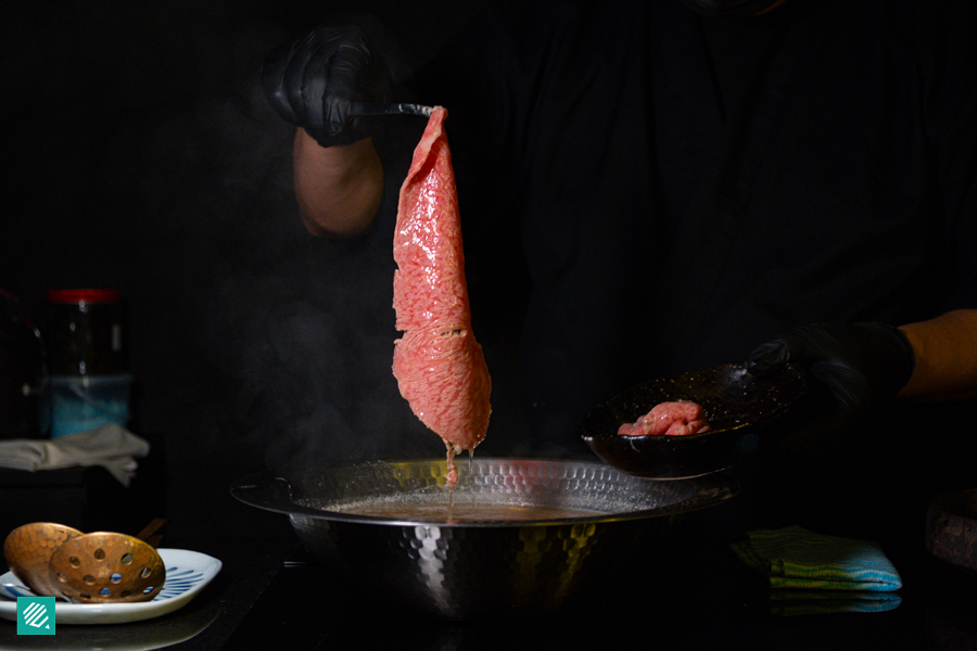 A4 Miyazaki Sukiyaki