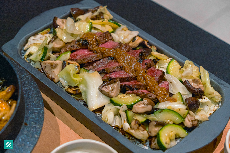 Jang Trio with Omugi Beef Tenderloin