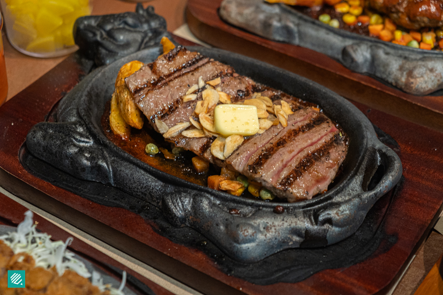 A5 Grilled Marbled Omi Beef Steak