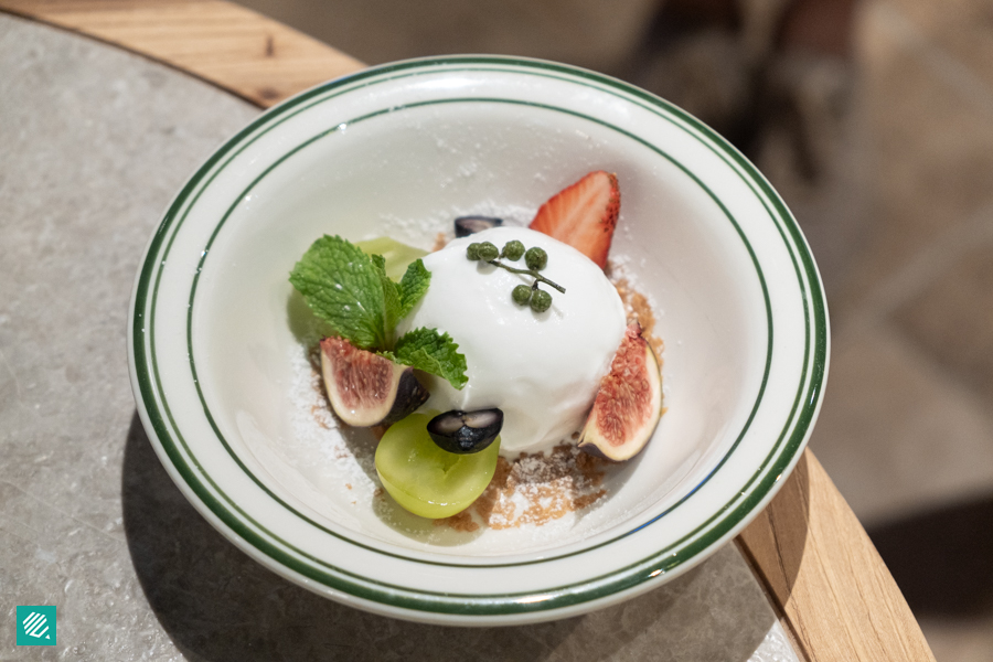 Sichuan pepper ice cream 