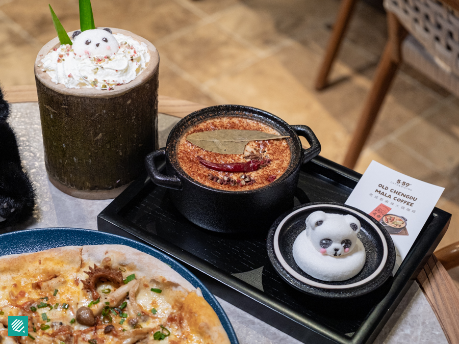 Bamboo Milk Tea and Old Chengdu Mala Coffee