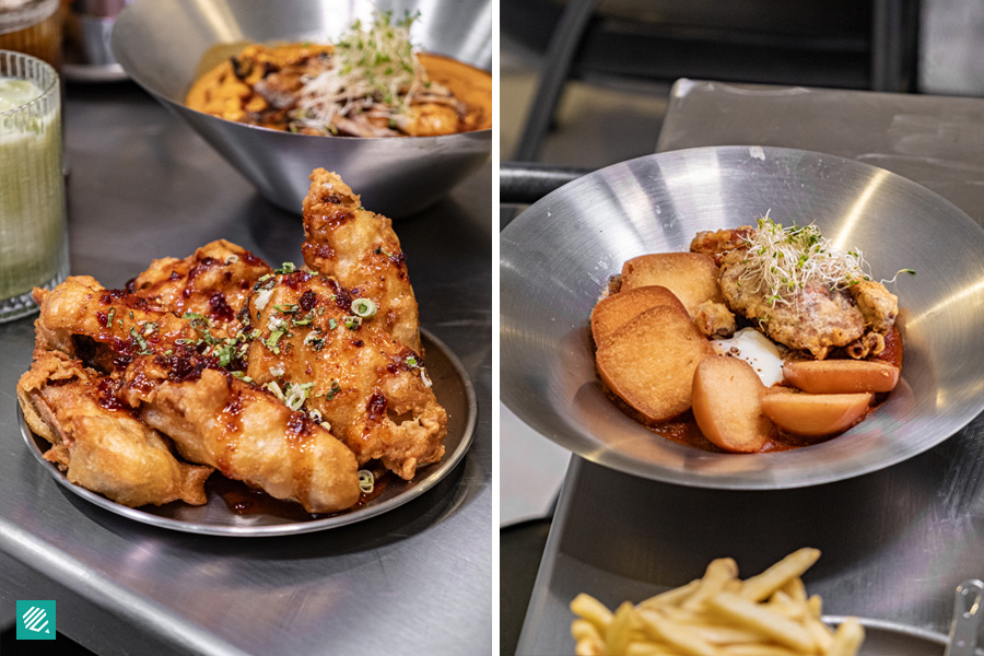 Sichuan Honey Wings, Chilli Crab Shakshuka