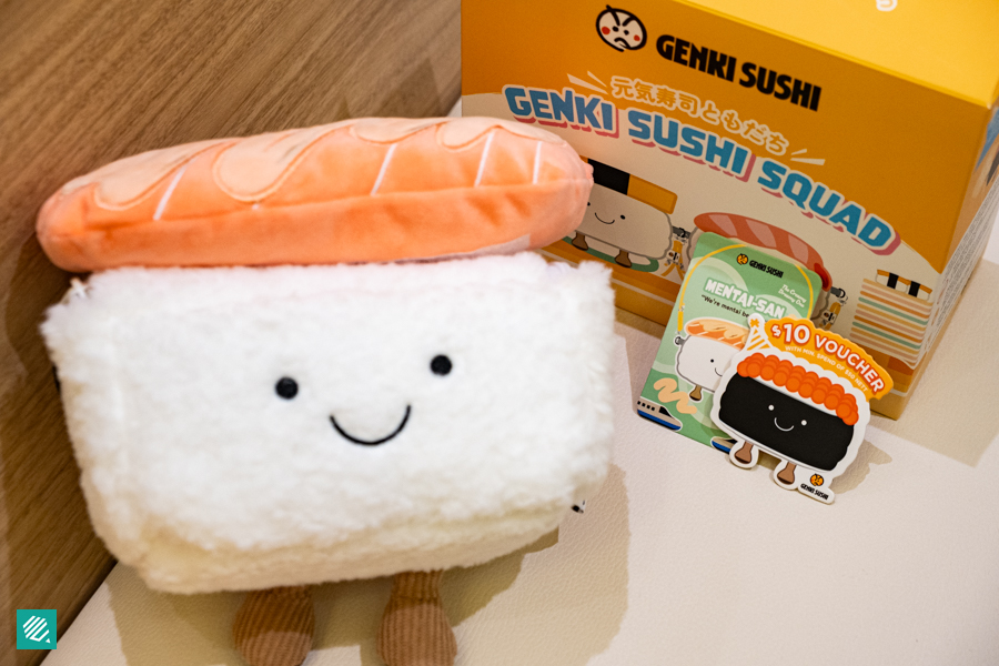 Sushi-themed Plushie Sling Bag With Voucher 