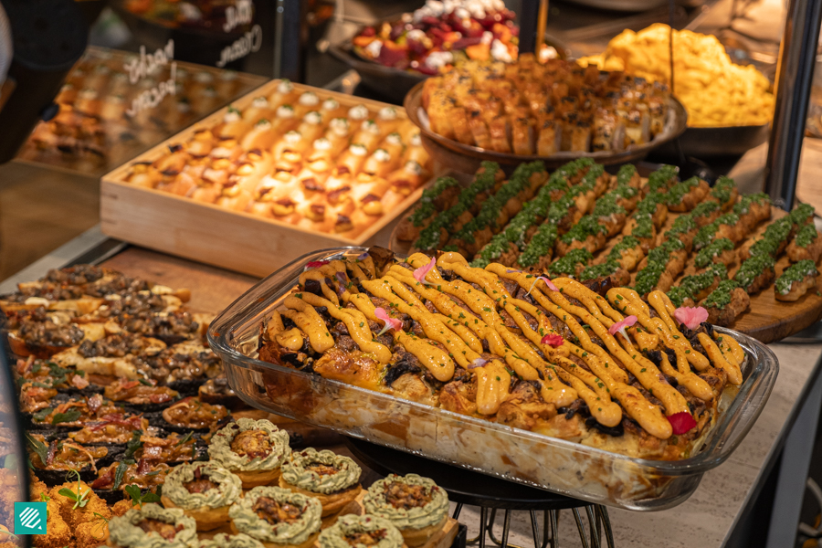 Awfully Chocolate Weekend Brunch Buffet Menu