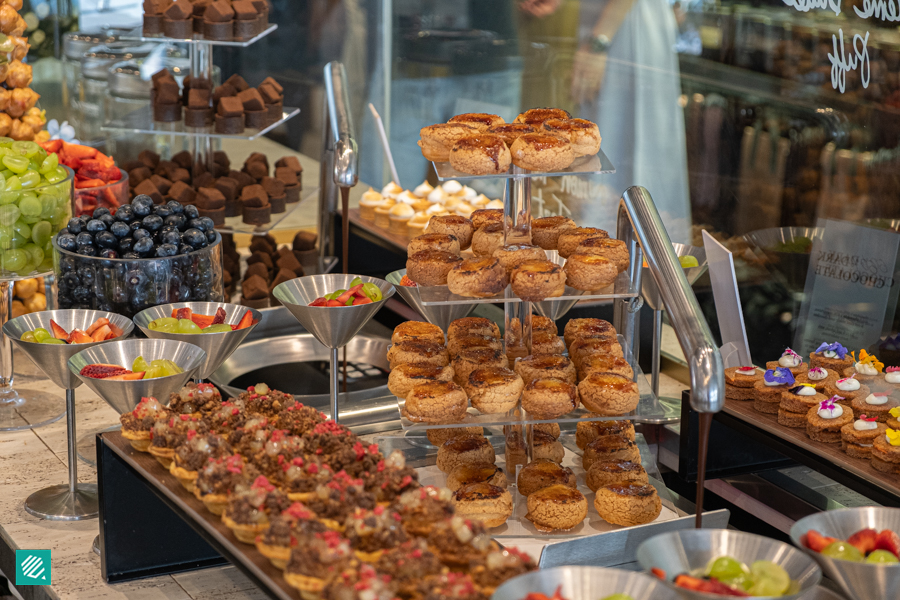 Awfully Chocolate Weekend Brunch Buffet Menu