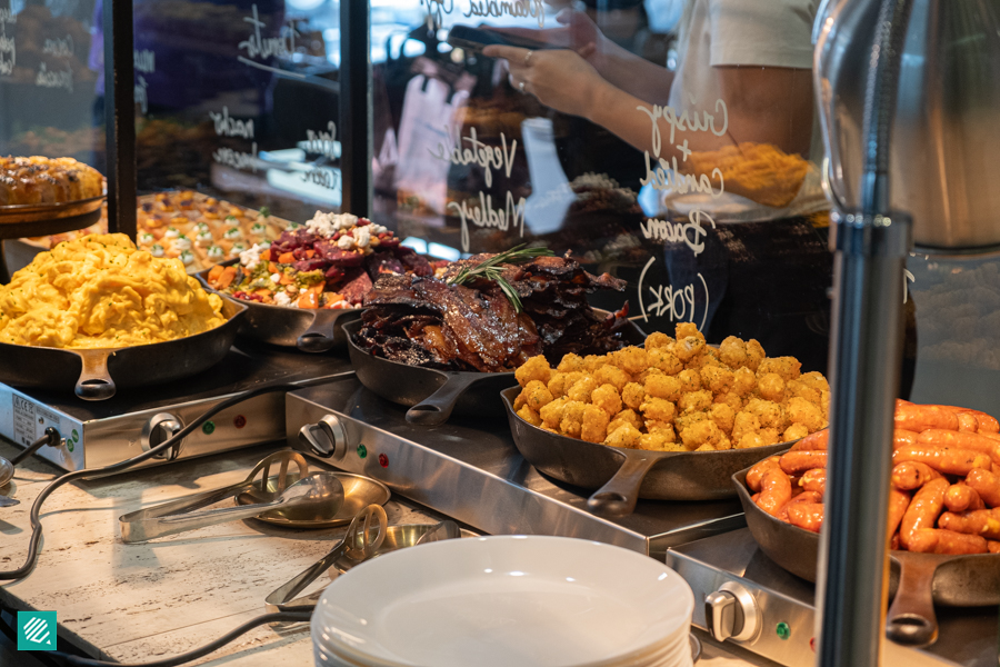 Awfully Chocolate Weekend Brunch Buffet Menu