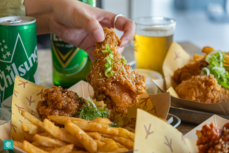 Soy Garlic Korean Fried Chicken