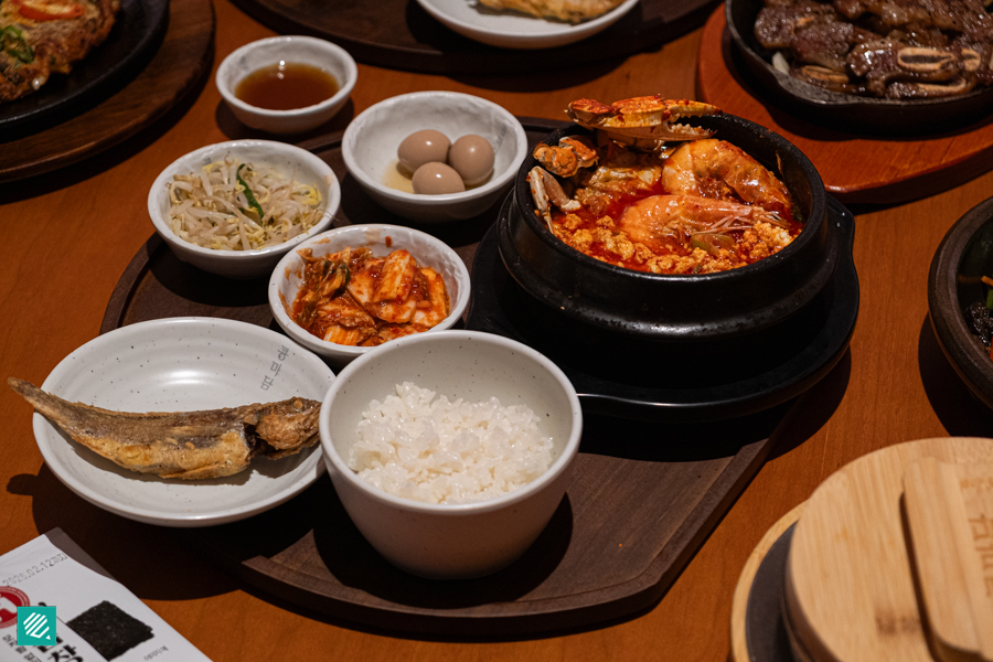 Authentic soontofu stew in Singapore