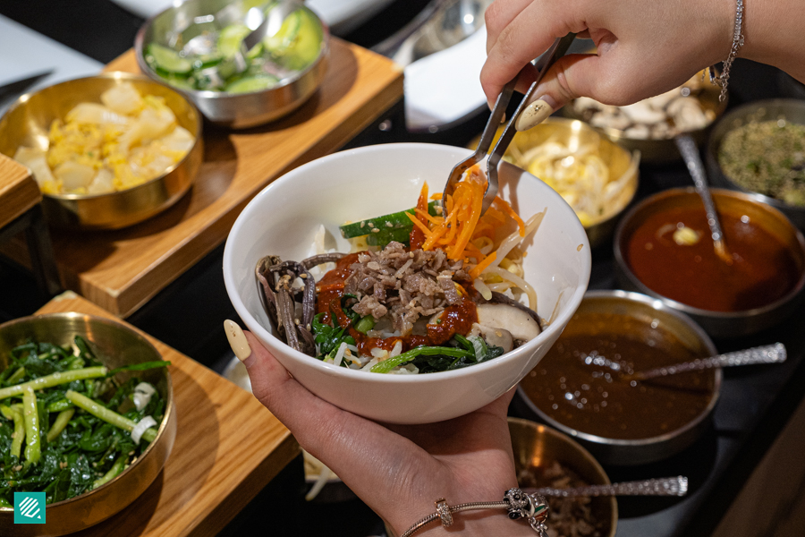 Halal bibimbap
