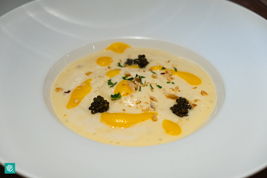 Smoked Salmon with Creamy Hokkaido Potato
