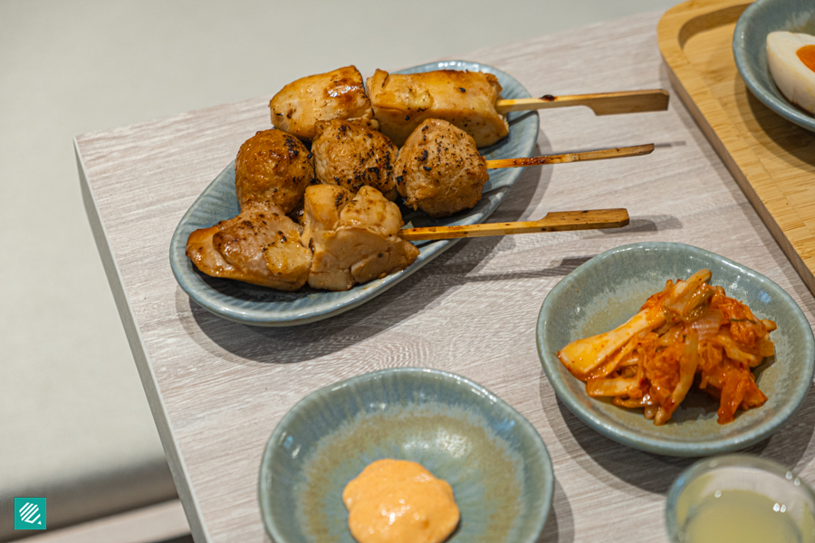 Assorted 3-Skewer Yakitori Platter 