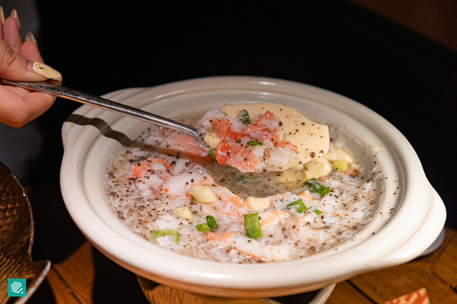 Steam Egg with White Truffle and Snow Crab