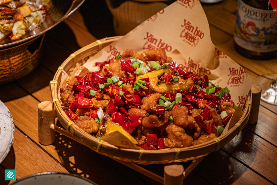 Pineapple La Zi Chicken