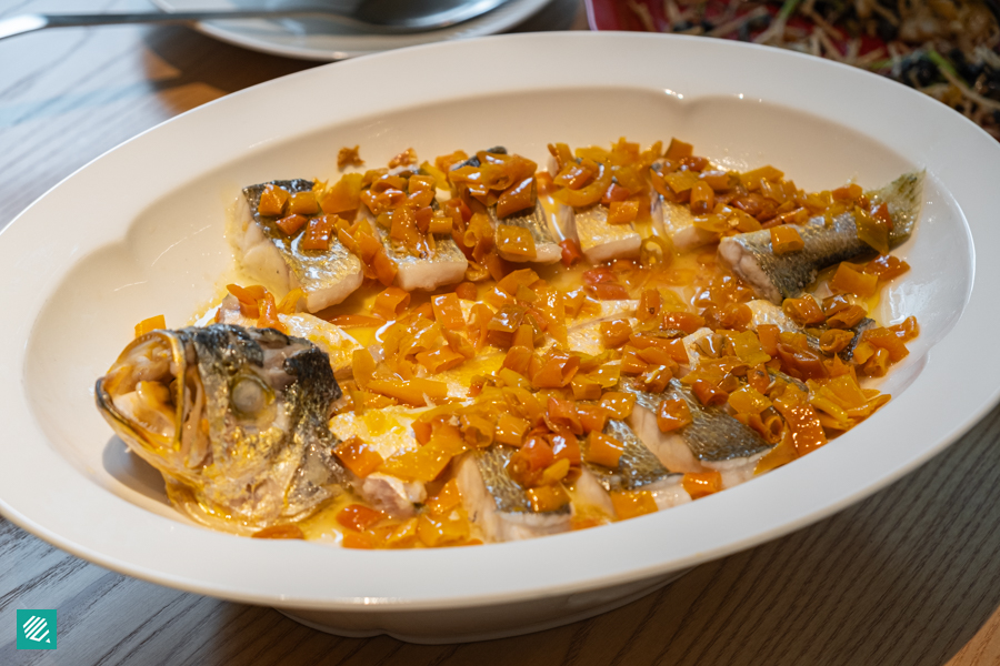Steamed Yellow Croaker With Yong’an Yellow Chilli
