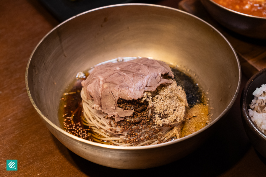 Perilla Oil Buckwheat Noodles