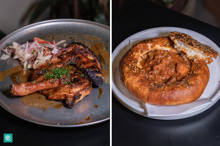 Half Chicken, Taboon Lahme