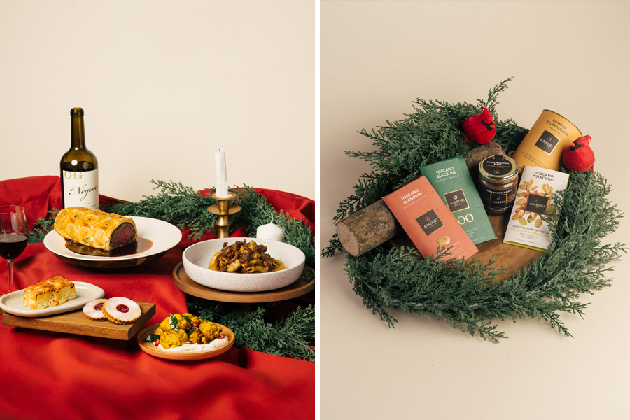 Curly’s Grass-fed beef Wellington, Delightfully Chocolate Gift Hamper 