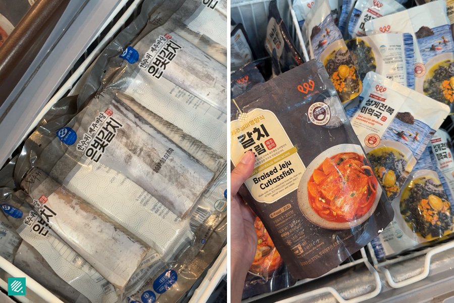 Jeju cutlassfish, Jeju sea urchin and seaweed soup