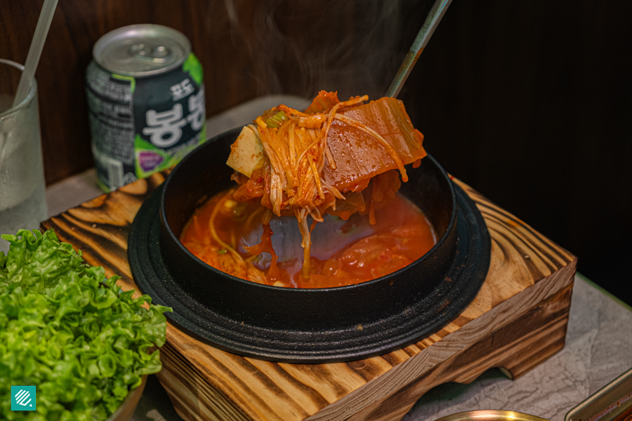 Black Pork Kimchi Stew