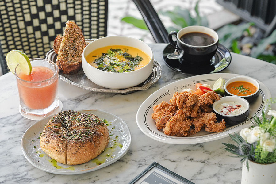 PS.Cafe Starter Menu Items