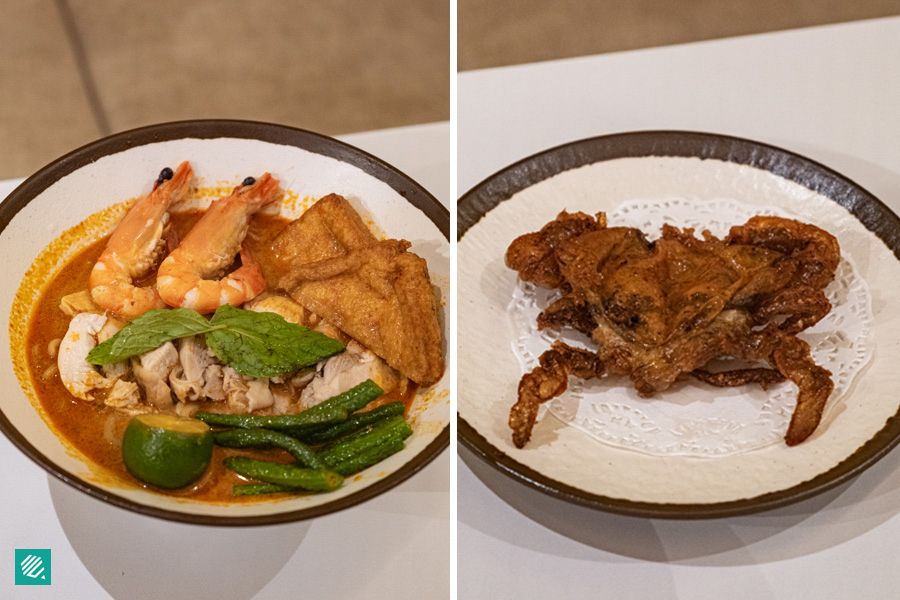 Ipoh Supreme Soft-Shell Crab & Prawn Bee Hoon Mee