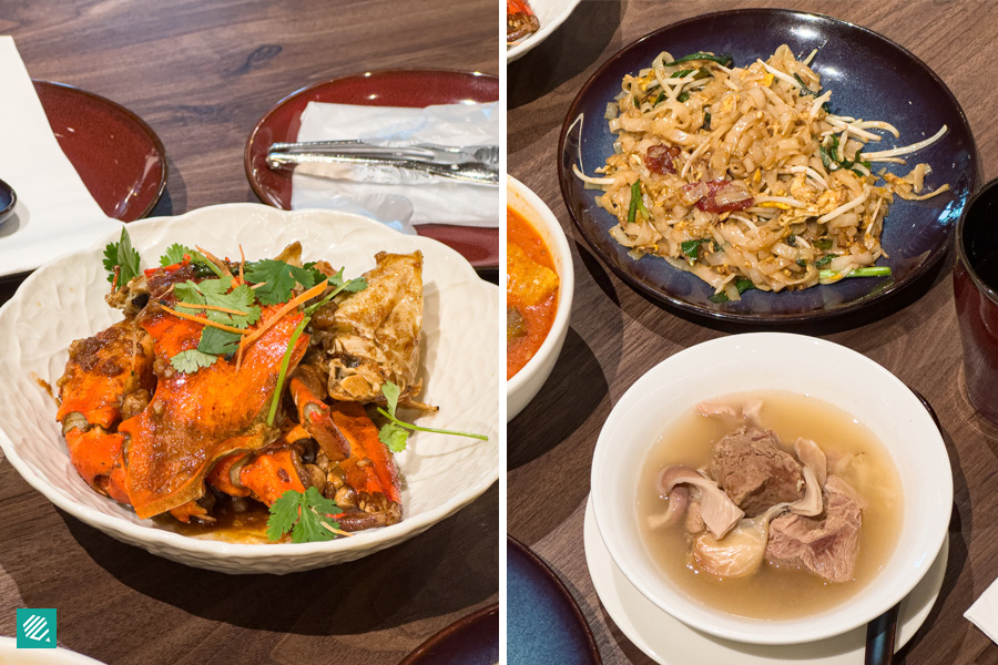 Yue-Style Crab, Penang-Style Fried Kway Teow, Sarawak White Pepper Bak Kut Teh
