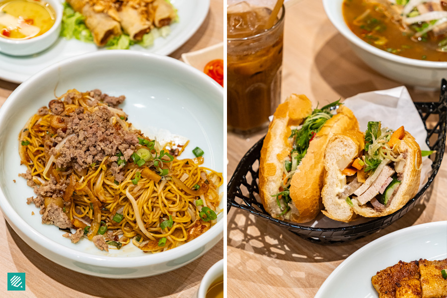 Pho Vietz Dried Beef Noodle, Signature Vietnamese Baguette