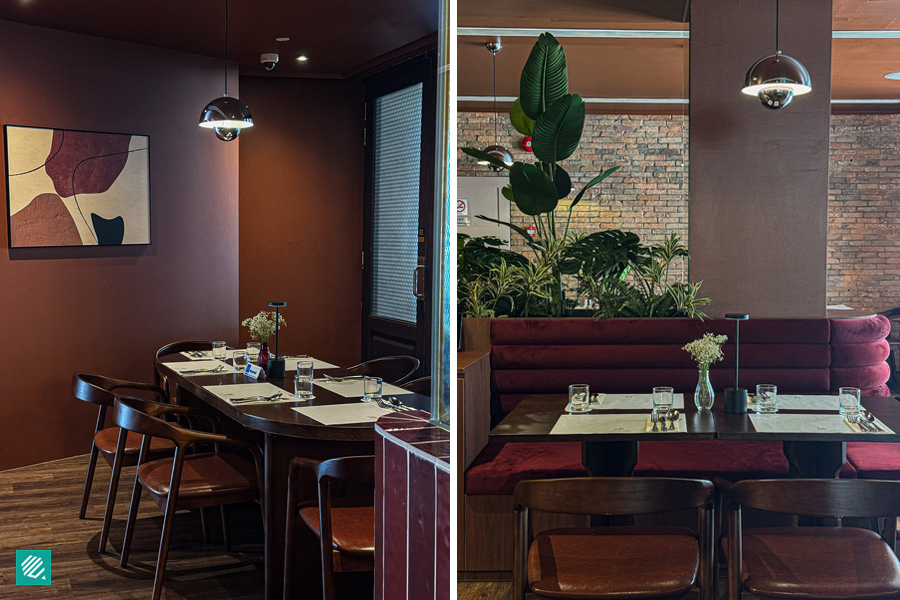 Modern interior in Velvet Cut