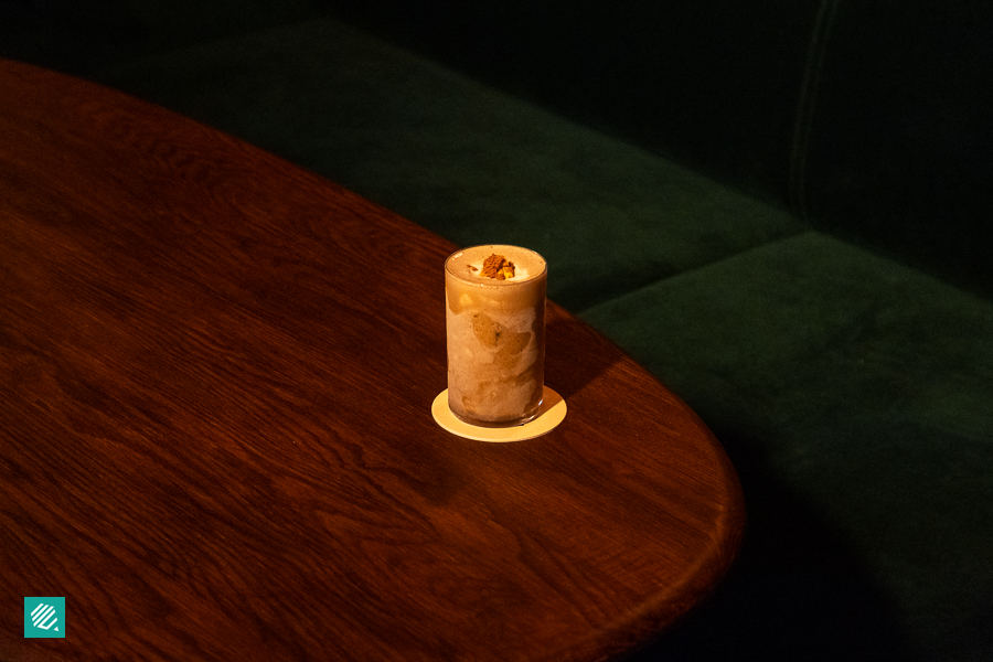 Dalgona Iced Coffee Cocktail