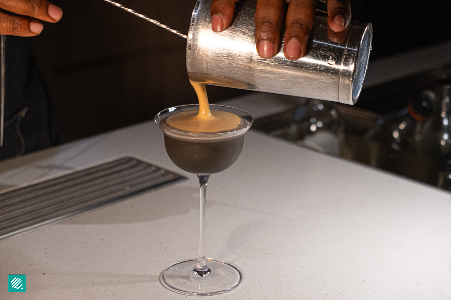 Drag Me Out cocktail at ABODE Bar